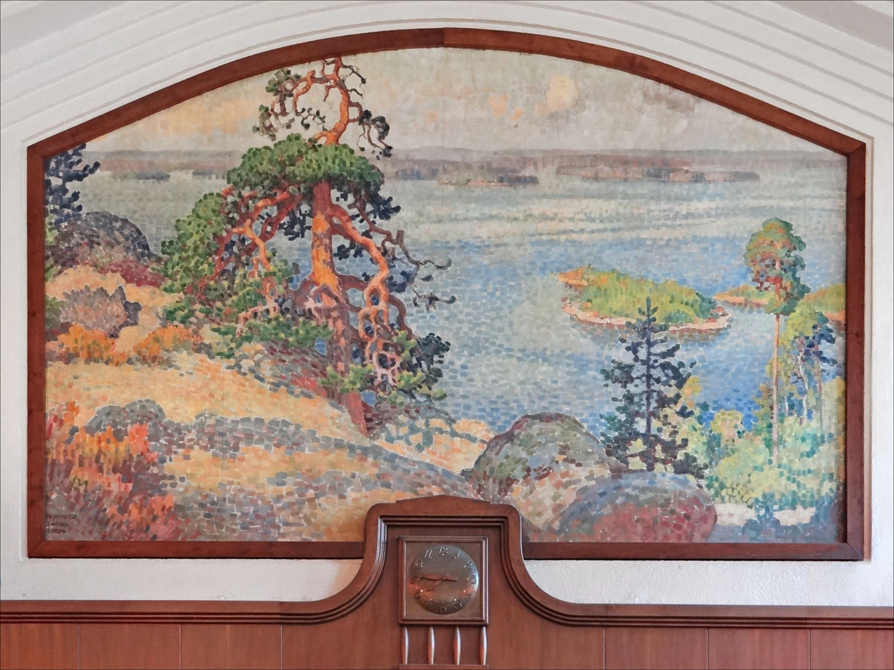 Eero Järnefelt - Paesaggio finlandese nella stazione ferroviaria di Helsinki